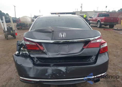 2016 Honda Accord Ex-L from USA, damaged, VIN 1HGCR2F86GA050483